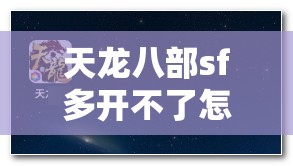 天龙八部sf多开不了怎么弄