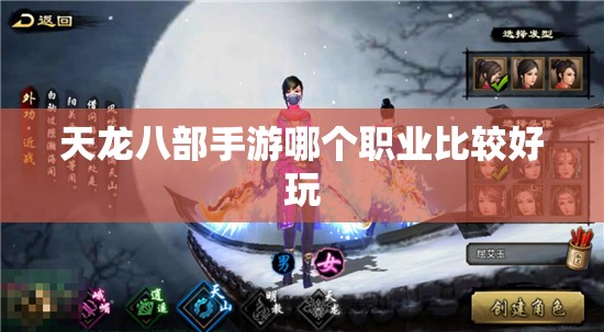 天龙八部私服哪个职业比较好玩 天龙八部私服哪个职业比较好玩