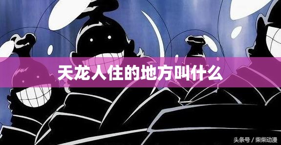 天龙人住的地方叫什么 天龙人住的地方叫什么