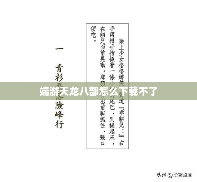 端游天龙八部怎么下载不了