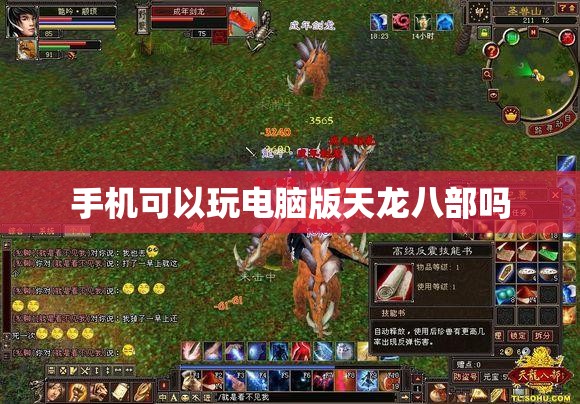 手机可以玩电脑版天龙八部吗 手机可以玩电脑版天龙八部吗