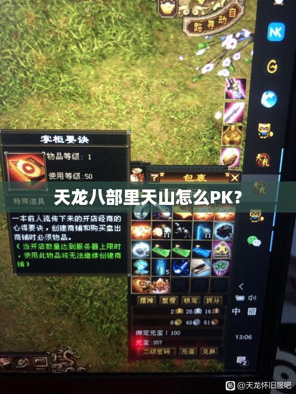 天龙八部里天山怎么PK? 天龙八部里天山怎么PK?