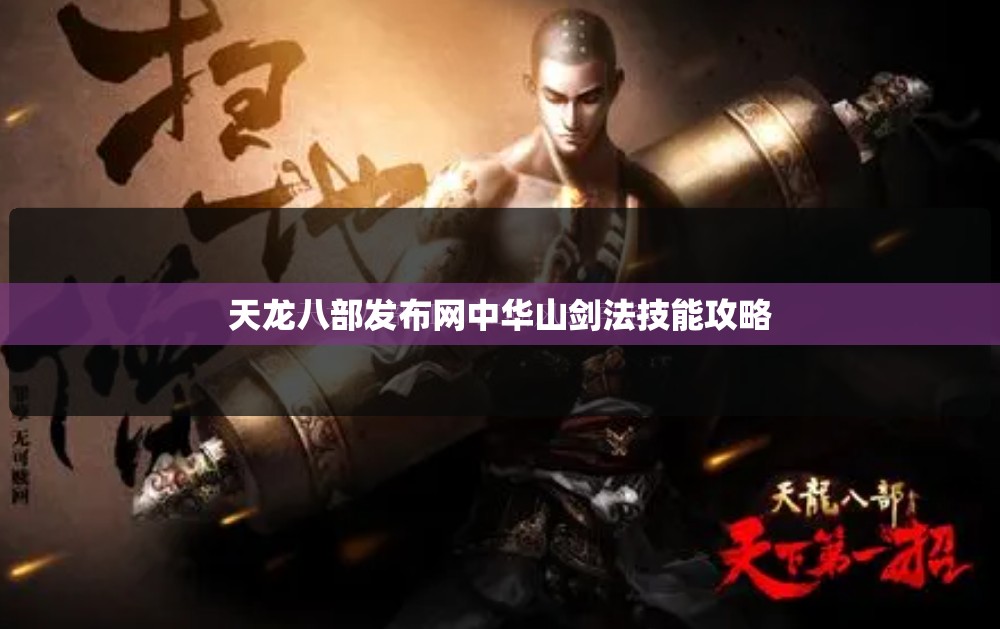 天龙八部发布网中华山剑法技能攻略 天龙八部发布网中华山剑法技能攻略