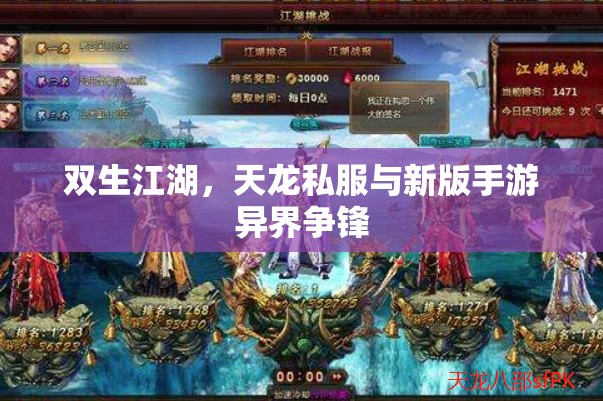 双生江湖,天龙私服与新版手游异界争锋 双生江湖,天龙私服与新版手游异界争锋