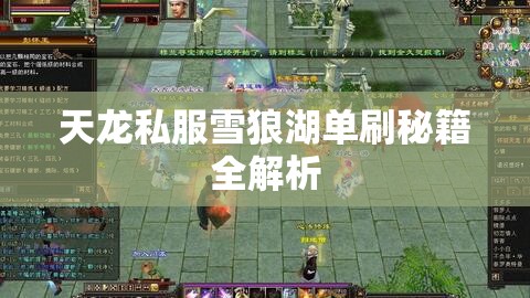 天龙私服雪狼湖单刷秘籍全解析 天龙私服雪狼湖单刷秘籍全解析