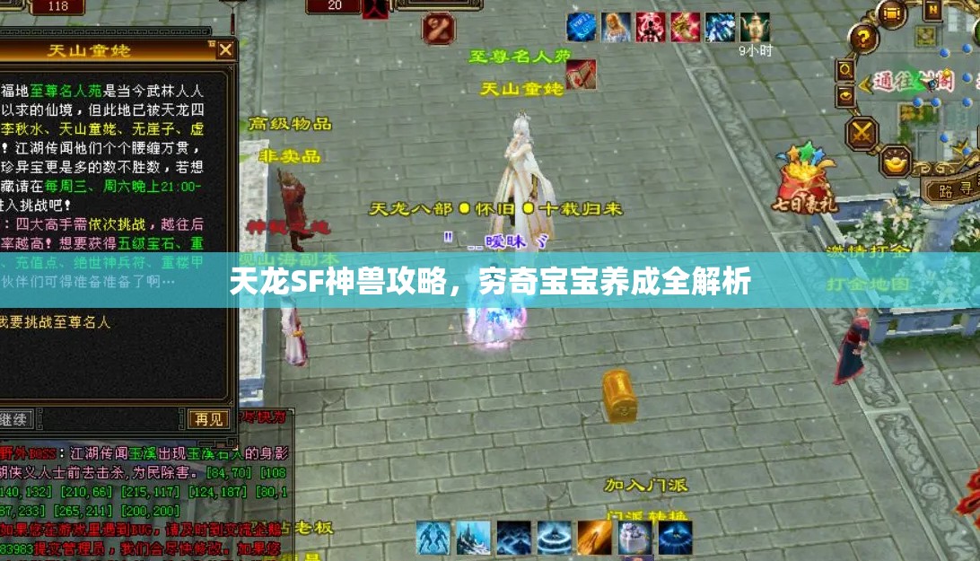 天龙SF神兽攻略，穷奇宝宝养成全解析