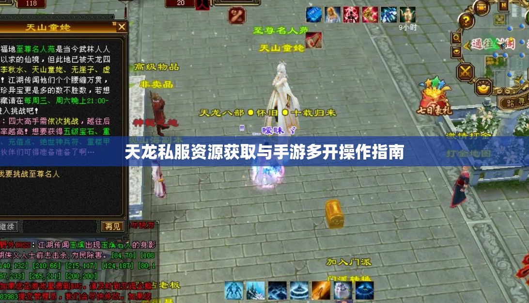 天龙私服资源获取与手游多开操作指南 天龙私服资源获取与手游多开操作指南