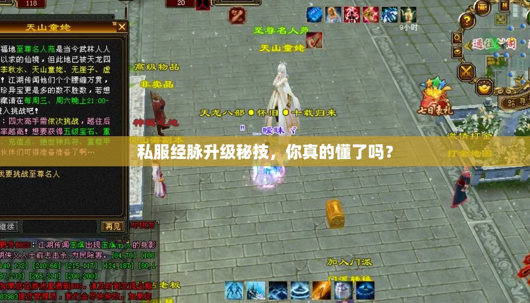 私服经脉升级秘技,你真的懂了吗? 私服经脉升级秘技,你真的懂了吗?