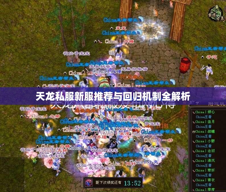 天龙私服新服推荐与回归机制全解析 天龙私服新服推荐与回归机制全解析