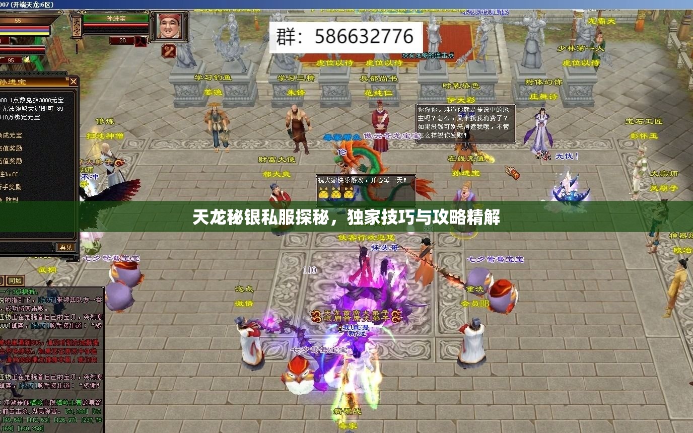 天龙秘银私服探秘,独家技巧与攻略精解 天龙秘银私服探秘,独家技巧与攻略精解