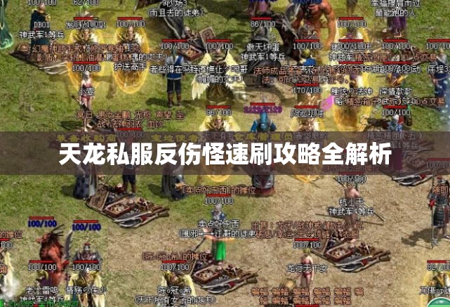 天龙私服反伤怪速刷攻略全解析 天龙私服反伤怪速刷攻略全解析