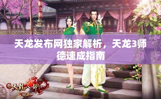 天龙发布网独家解析,天龙3师德速成指南 天龙发布网独家解析,天龙3师德速成指南